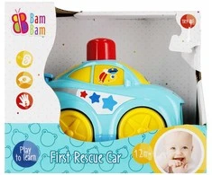 Bambam BAM BAM 482501 Automobilis Mažasis policininkas 20x17x12