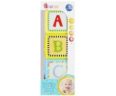 Bambam BAM BAM 482510 Mokomieji statybiniai blokai 3 vnt