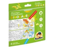 Czuczu ilgi dažymo puslapiai dinozaurai za4229