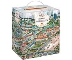 CzuCzu Dėlionė 1000 vnt. - Varšuvos miestas