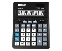 Eleven CDB1401-BK juodas office skaičiuotuvas