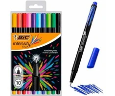 Bic Rašiklių rinkinys FineLiners Intensity Fine 0.4 mm, 10 spalvų rinkinys CEL1011727