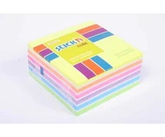 Cx Dystrybucja Lipnūs lapeliai Stick´n, 76x76mm, 400 lapelių, įvairių spalvų