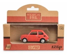 Daffi Model Fiat 126p raudona K-572 15729