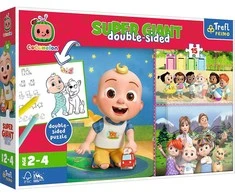 Dėlionė Trefl Puzzle Super Giant Cocomelon Happy Friend Day 15 dalys