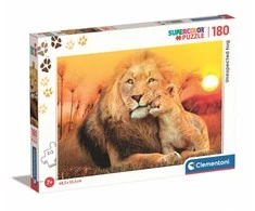 Clementoni Dėlionė 180 vnt. - Mieli liūtai