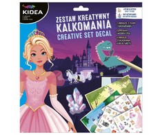 Kidea Creative Princess lipdukų rinkinys