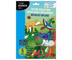 Kidea METALIC STICKSCREATIVE ANIMALS RINKINYS
