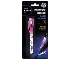 Derform Rožinis šnipų rašiklis su Uv Led lempute
