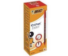Teka Długopis uždaromas Exact juoda op.20 vnt. BIC 992604