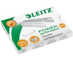Sąsagėlės Nr.8 1000vnt. LEITZ cinkuotos