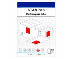 Lipni etiketė 105x148 STARPAK 424006