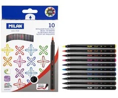 :Flomasteriai 10sp BRUSH 0612610 MILAN/12