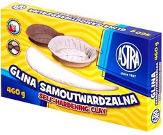 Molis kietėjantis ore Astra 460 g, baltas