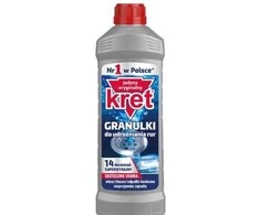 Kanalizacijos vamzdžių valymo priemonė KRET, granulės, 560g
