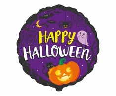 GoDan BALON FOL HAPPY HALLOWEEN 48CM GO PBH