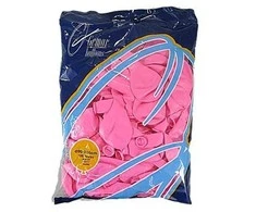 GoDan GEMAR pasteliniai balionai 26cm rožinė ryškiai 100vienetų (GM90- 57) Godan