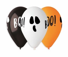 GoDan BOO balionai, 5 vnt 13 colių