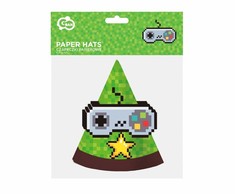 GoDan Czapeczki papierowe Game On 6szt