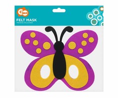 GoDan OZDOBA KARNAWAL MASK FILC MOTYLEK GO PBH