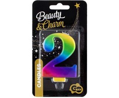 GoDan Number 2 žvakė, Galaxy, 8,0 cm PF-SCG2