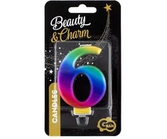 GoDan žvakė numeris 6, Galaxy, 8,0 cm PF-SCG6
