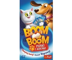 Trefl Stalo žaidimas TIK TAK BOOM *ŠUNYS IR KATINAI*