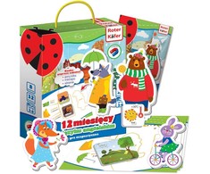 Magnetinis žaidimas 12 mėnesių anglų kalba ROTER KAFER RK2201-08