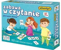 Žaidimas Skaitymo malonumas – ADAMIGO 7523 kortelės