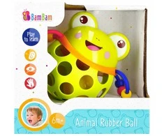 BamBam Gumos kamuoliukas su ratukine varle (254574)