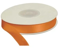 Party Deco Juostelė satino 12mm/25m oranžinė