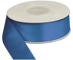 Party Deco Juostelė satino 25mm/25m mėlyna