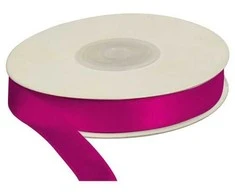 Party Deco Juostelė satino 12mm/25m bordinė