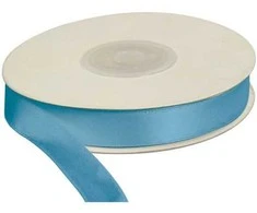 Party Deco Juostelė satino 12mm/25m žydra