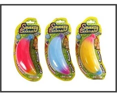 Hipo AST. SQUEEZ bananas, 14 cm, tamprus, 3 vnt.
