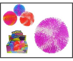 Hipo Kamuolys kolczatka multikolor 17cm 6/box 621676 97043