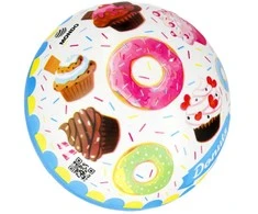 Vaikiškas kamuolys Mondo Ice Kreminis & Donuts 26041, 22 cm