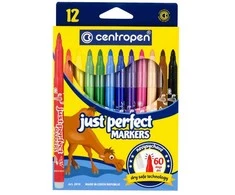 Centropen, dažymo reikmenų rinkinys 2510, 12 vnt, 2,3 mm, netoksiškas, plaunamas rašalas