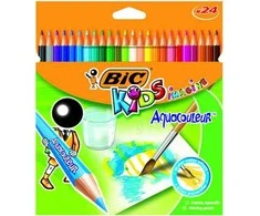 Bic Spalvoti pieštukai Aquacouleur 24 spalvų rinkinys