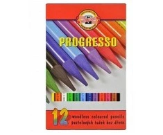 Spalvoti pieštukai KOH-I-NOOR PROGRESSO 8756, 12 spalvų