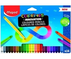 Spalvotas pieštukas Maped Infinity 24vnt.