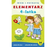 Skrzat Wydawnictwo Edukacinė knyga. A4 Gruntas 4 metų STICKERS SKRZAT 372763