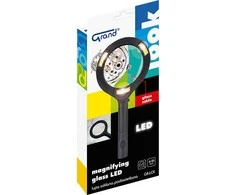 Kw Trade Stiklo didintuvas su apšvietimu GRAND LED didinamasis stiklas GR-L01