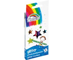 Blizgūs flomasteriai Fiorello, GR-118, 6 spalvų