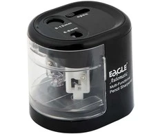 Elektrinis drožtukas EG-5161USB, Eagle, dvigubas, juodos sp. korpusas