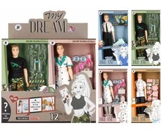 Mega Creative DOLL 29CM AKC MC COLPIEC MIX4 DIS6 / 48 / 96