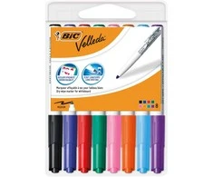 Apvalus sauso trynimo mašinėlė 8 spalvų Velleda BIC 503844 BC