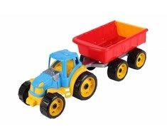 Technok traktorius su priekaba 54 cm