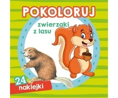 Skrzat Wydawnictwo Leidykla „Skrzat“ Nuspalvink gyvūnus miške 59031