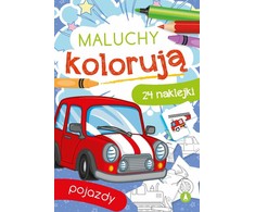 Leidykla „Skrzat“ Mažiems vaikams spalvotos transporto priemonės 71160